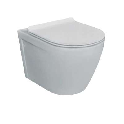 Foshan porcelain popular round european diamond wall hung toilet