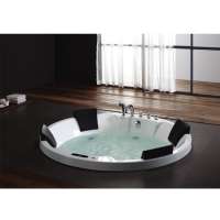 4 persons round big size home jets  jaccuzi bathtub