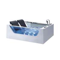 Double Whirlpool Jaccuzi Massage Bathtub For Sale LX-278