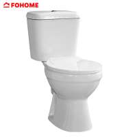 Excellent p-trap washdown two piece wc toilet sanitary colores white