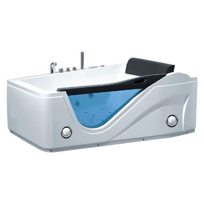 foshan White acrylic indoor portable personal spa bathtub for dubai