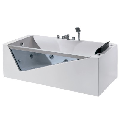 new style japanese massage white bathtub poland