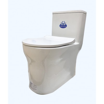 High quality one piece wash down toilet,wc toilets