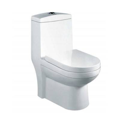 Foshan wc toilet bowl sanitary ware for luxury hotel ues with toilet seat and flushing system